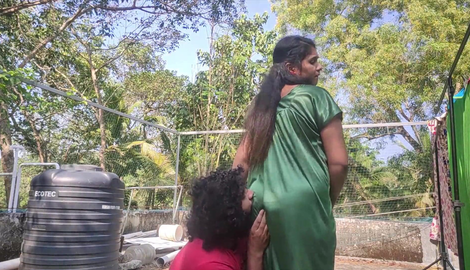Outdoor Sex Mallu Couple Hot Romance And Sex On Terrace new video with Vaishnavy Raj, Sharun Raj 2026/FullHD