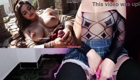 The hottest young woman getting anal in the ruins - AI generated by "Ai xxx Shad" Channel 2026/FullHD