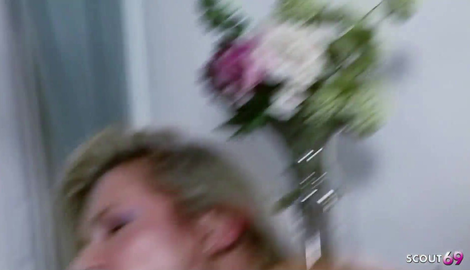 Flexible blonde Cougar Cherry Jul with Big round Ass get hard Fuck and Facial in Nylon Stockings 2026/FullHD