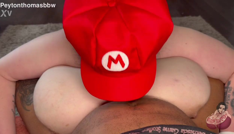 bbw mario fucks lucky gamer boy with charming models Peyton Thomas, Bugsy36 2026/HD