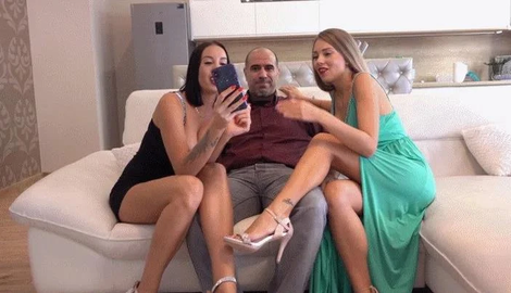 REA And GABRIELLA - Golddiggers - Financial Domination FULL MOVIE with Foxy Foot Brats