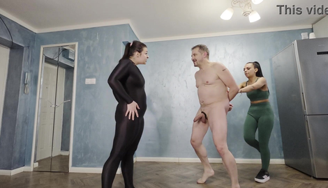 Femdom Lesbians Ballbust And Humiliate Peeping Slave In The Gym with beautiful models Mister Faith, Vampiress Delilah Domina, Mistress Luna Alina 2026/FullHD