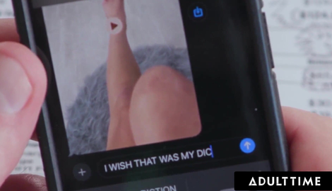 ADULT TIME - Pervert Lilith Grace Uses Stepmoms Phone To Tease New Stepdad With Feet & Dildo Videos 2026/FullHD