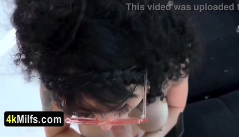 Sexy MILF with curly hair shows off her dildo skills then gets taboo fucked by her lucky stepson starring gorgeous models Donnie Rock, Rio Rain 2026/FullHD