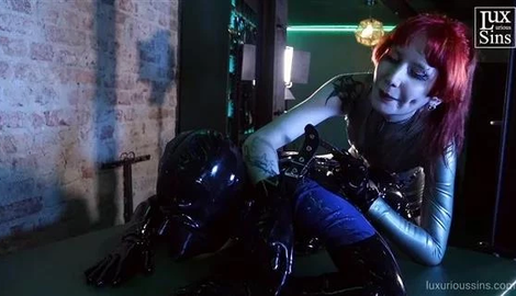 Strap-On Training The Rubber Toy Part 2 - Miss Vera Violette with Luxurious Sins