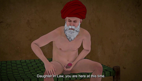 Indian Desi Daughter in law caught her father-in-law masturbating and then had Fucked with him Hindi Urdu 2026/FullHD