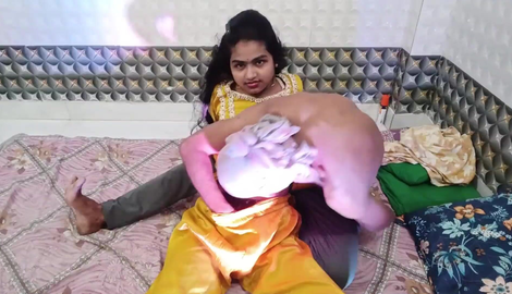 Indian Wife Hot Sex in Yellow Dress & Maroon Top - Real Couple with viral stars AmpleOunce283, AmpleOunce280 2026/FullHD