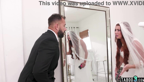 Nervous teen bride Stella Luxx calming herself down on the best mans cock 2026/FullHD