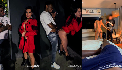 I had sex with a young black guy with a big, thick dick BBC while her husband filmed everything. with social media stars Hyoran Carvalho, MilaHot 2026/FullHD