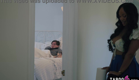Black stepmom MILF helps out injured stepson after she caught him with popular stars August Skye, Tyler Cruise 2026/FullHD