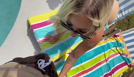 Big Booty Blonde Stepsister Sex By The Pool : Lola Cheeks : Dirty Tale : Danny Dirt 2026/FullHD