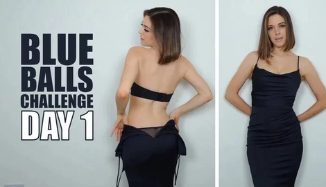 Blue Balls Challenge Day 1 with Miss Alika