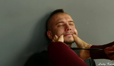 Lady Kara – My new Gagging Toy [Degradation, Foot Worship, Footlicking]