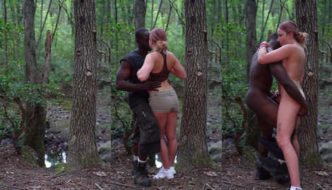 Forest Creampie with a weird girl from Florida with gorgeous models Queen Dream, King Dream 2026/FullHD