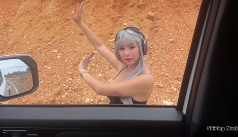 BUSTY PUNK YOUNG BABE Asks For A Ride & Convinces Me To CHEAT On My WIFE Quickie SEX In A PUBLIC Restroom POV. with internet sensations shirleymusk, Allenmusk 2026/FullHD