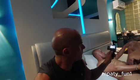 Cuckold husband sharing his slut wife with one of his friends in a motel. Kissing, rimming, blowjob. with internet sensations Mpaty Fun1, Ifilmmywife, Josue C 2026/FullHD