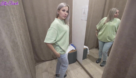 Public Fitting Room Sex – Hot MILF Begs for Creampie with seductive models Letty Black, Ian Black 2026/FullHD