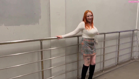 Brought a stranger to orgasm on the street. with amazing models Deylamoon, Dickma 2026/FullHD