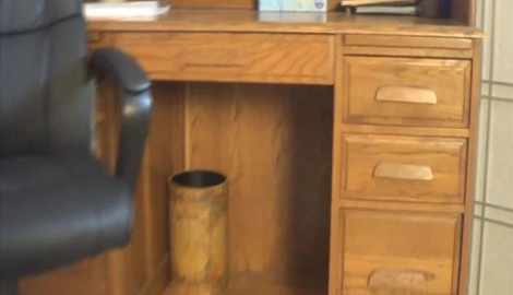 Clare Spanks Men – Irene Silver Gives A Spanking In The Office