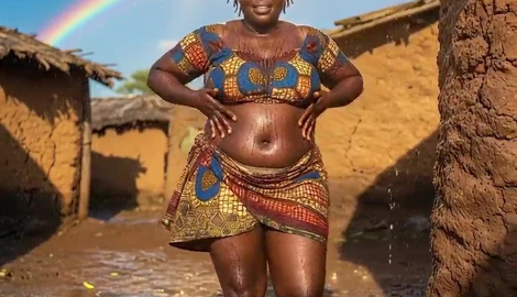 poor nigerian naija african young farmer and husband fucks ugly looking sexy black ebony dark poor village hot house wife in a farm land [AI - Generated] 2026/HD