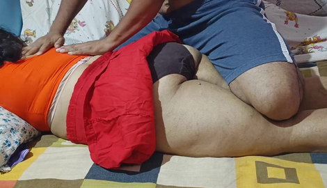 Housewife Enjoy a Sexy Body Massage on her Big Ass presenting Kolkata 2026/HD