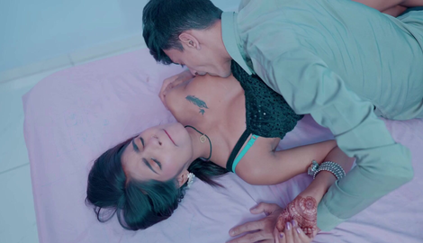 Sexy slim hot couple enjoyed early morning sex in the bedroom spotlighting Sanj, Rafae 2026/FullHD