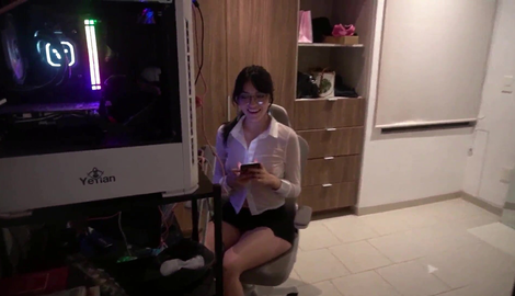 I GIVE MY SECRETARY HER FIRST ANAL with charming models Hanncitaa, Ivanoppp 2026/FullHD