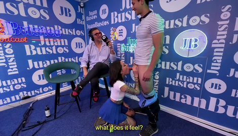 BlazeRager's ass gets torn up by a huge Colombian cock on the JuanBustosPodcast! with adorable models Blaze Rager, Cristian Tanner, Juan Bustos 2026/FullHD