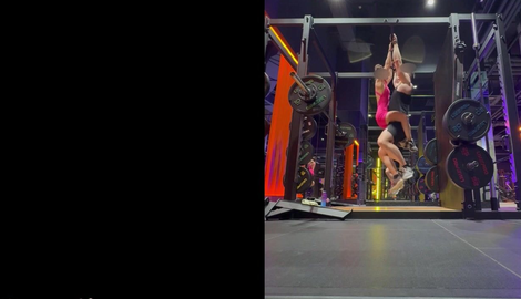 He didn't expect a strap-on from this little babe. Pegging for a personal trainer after the gym. introducing AlexinDiana, Dianainalex 2026/FullHD