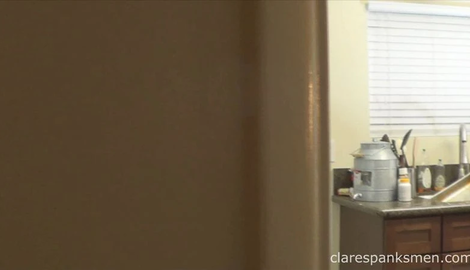 Clare Spanks Men – Clare Spanks Son For Getting Expelled with Clare Fonda