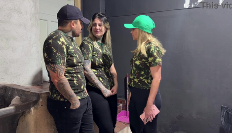 A female student and generals at the military school engage in a real orgy inside the school! with popular models QUERUBIM DNA, FERNANDO DNA, Luana Saraiva 2026/FullHD
