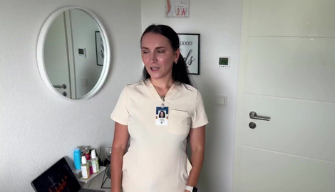 Only 10 Minutes Left: Masseuse Jerks and Sucks Client Dry Before the Next Client must watch with Eva Keks, Alex Becker 2026/FullHD
