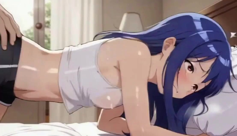Blue haired baddie meets a demon king for anal pleasure - AI generated hentai 2026/HD