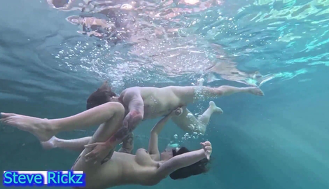 UNDERWATER Suck and Fuck! Crazy Swimming Pool Sex with incredible models Steve Rickz, Chloe Kreams 2026/FullHD