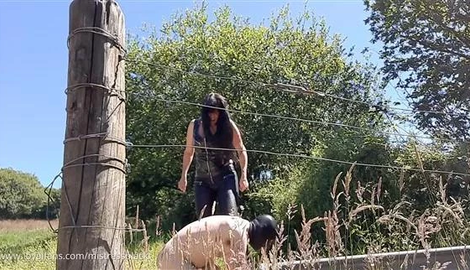 Playing In The Field with Mistress Black 69