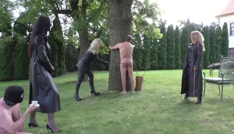 Mistress Athena – Another part from The Female Bosses Garden Party
