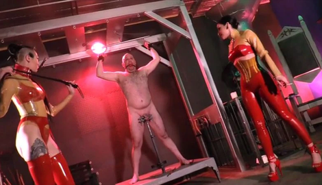 Cybill Troy FemDom Anti-Sex League – Whipped Back & Front with Cybill Troy & Luzia Lowe