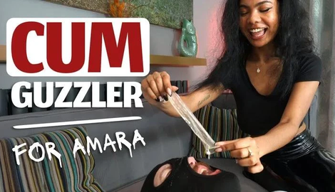 Cum Guzzler for Amara with Girls in Charge