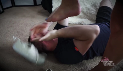 I like kicking men in the balls with Nikki Whiplash