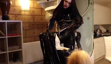Obey Angelina – PART TWO – Double Domme Pegging with Goddess Angelina & Slavena