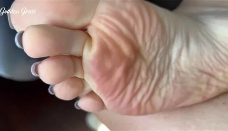 Public foot tease on the boat - Goddess Grazi's Risky Control - Real Scene with Goddess Grazi