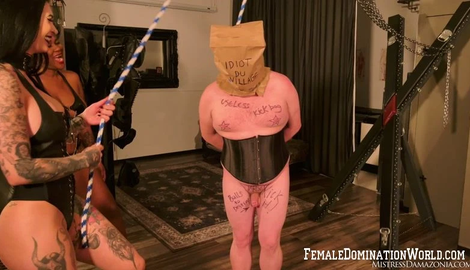 Mistress Damazonia, Mistress Mystique – Putting an end to the idiots bloodline