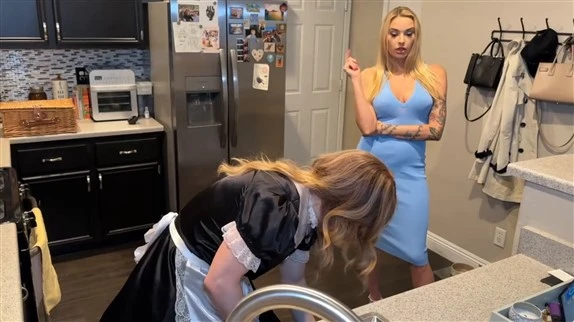 Sissy Maid Servitude And Punishment In Chastity - Princess Alexandria with Vegas Subby
