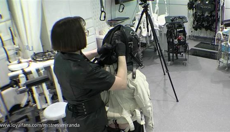 Heavy Leather Hood Part 1 with Miss Miranda