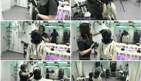 Heavy Leather Hood Part 1 with Miss Miranda