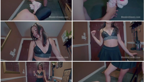 Men Are Slaves - #2197 4K with Aria Valencia
