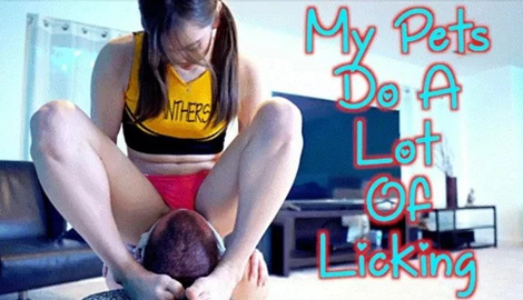 My Pets Do A Lot Of Licking