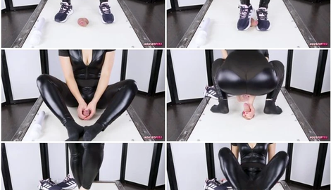 Femdom Edging Ruined Orgasm CBT & Footjob Cockcrush with House of Era
