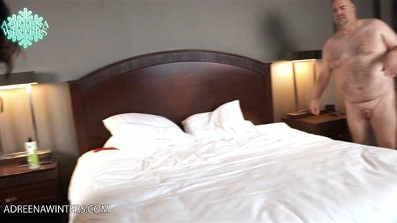 Hubby Gets A Hard Pegging with Adreena Winters
