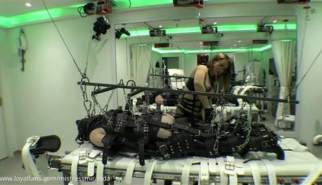 Heavy Leather Harness Part 2 with Miss Miranda